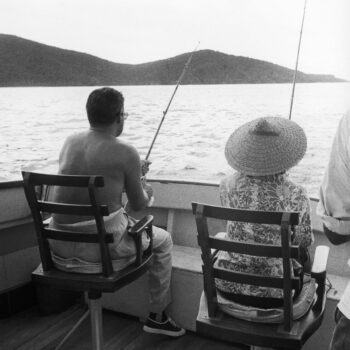 Thurgood Marshall and Cecilia S. Marshall on Honeymoon
