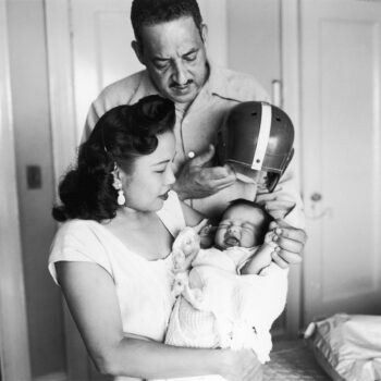Thurgood Marshall and Cecilia S. Marshall with son Thurgood Marshall Jr.