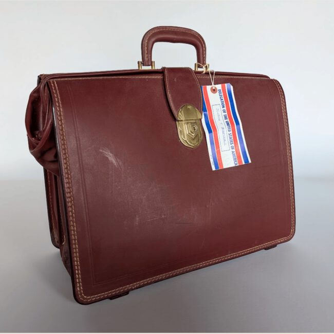 Thurgood Marshall's Briefcase carried in the 1960s