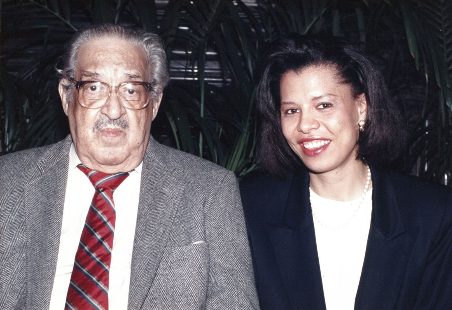 Thurgood Marshall and Law Clerk Professor Cashin