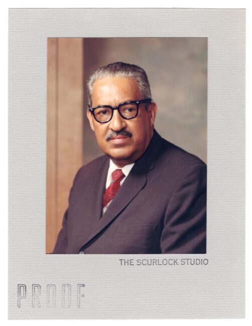 Thurgood Marshall Portrait by Scurlock Studio